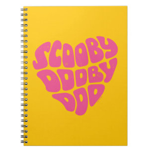 Scooby Dooby Doo Heart Notizblock