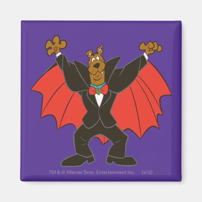 Scooby Dracula Magnet (Vorne)
