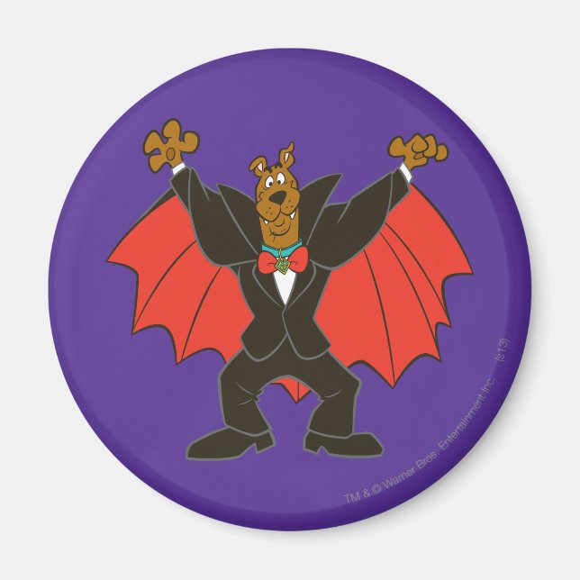 Scooby Dracula Magnet (Vorne)