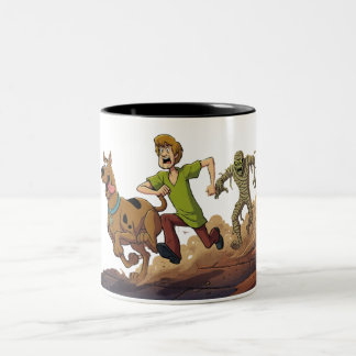 Scooby-Mug 'Geheimnis des alten Grabes' Zweifarbige Tasse