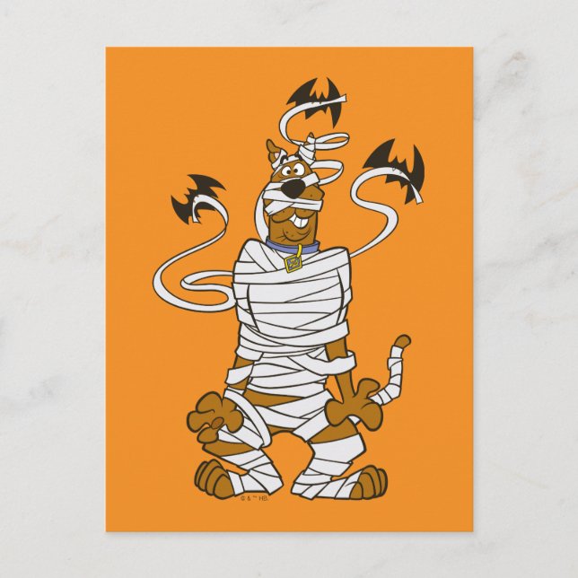 Scooby Mummy Postkarte (Vorderseite)