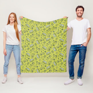 Scooby Snacks Galore Schachbrett Pattern Fleecedecke