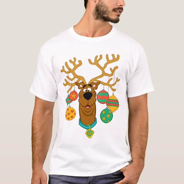 Scooby the Reindeer Tri-Blend Shirt (Vorderseite)