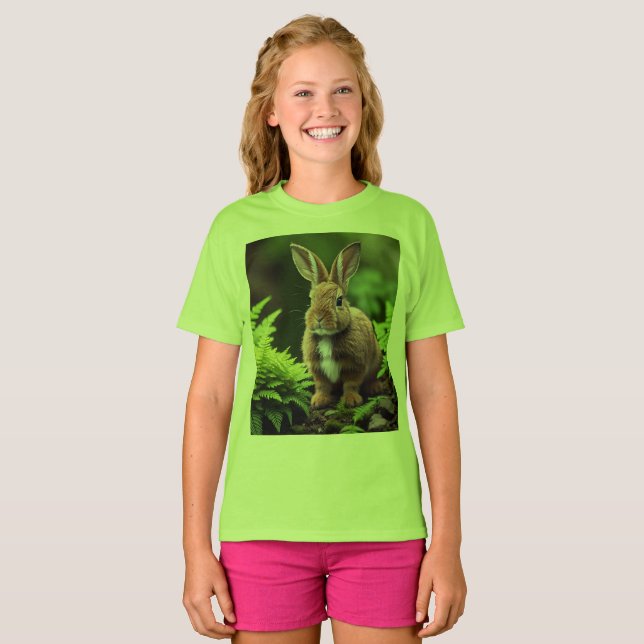"Scooby the Zwarf Bunny: Ein kleiner Ball der Freu T-Shirt (Vorne ganz)