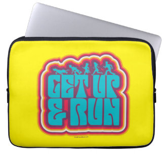 Scooby und die Gang "Get Up & Run" Grafik Laptopschutzhülle