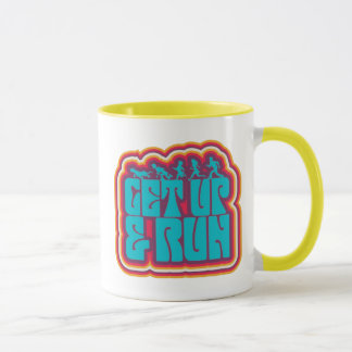 Scooby und die Gang "Get Up & Run" Grafik Tasse