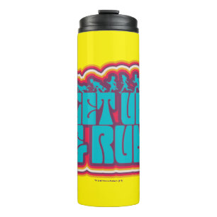 Scooby und die Gang "Get Up & Run" Grafik Thermosbecher