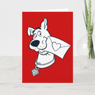 Scooby Valentinstag Feiertagskarte