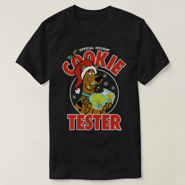 ScoobyDoo Christmas Cookie Tester T-Shirt (Design vorne)