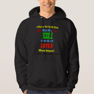 Scoodle I Liebe mein Scoodle Schnauzer + Poodle Hy Hoodie
