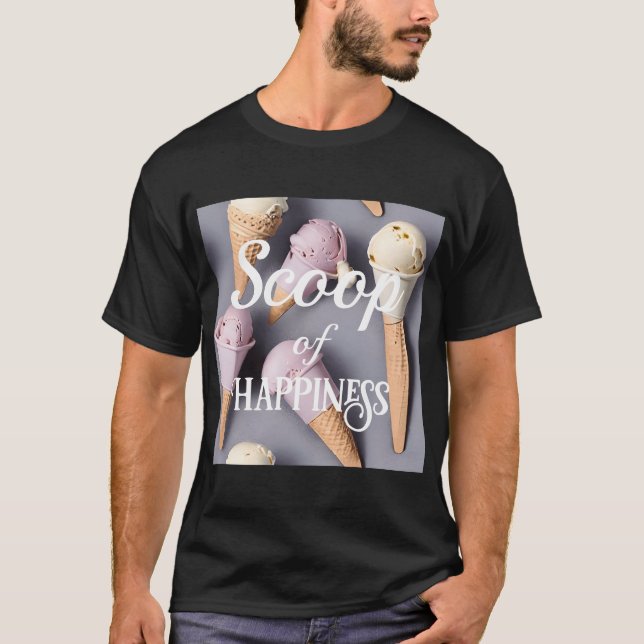 Scoop of Happiness Shirt (Vorderseite)