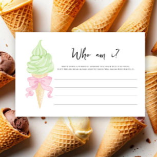 Scooped up! - Wer bin ich Brautparty-Spiel Briefpapier