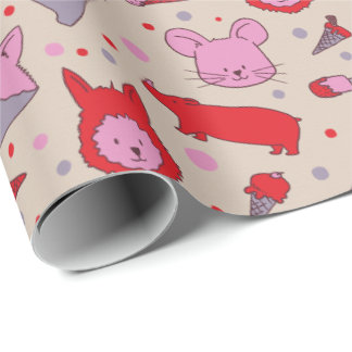 Scoops & Snoots Party-Geschenkpapier  Geschenkpapier