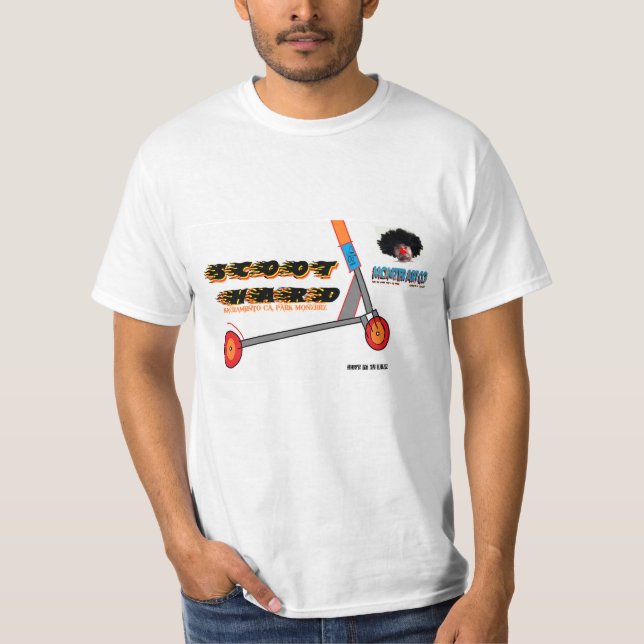 SCOOT Hart-Proroller T-Shirt (Vorderseite)