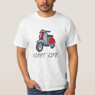 Scoot Life Roller lustig T-Shirt