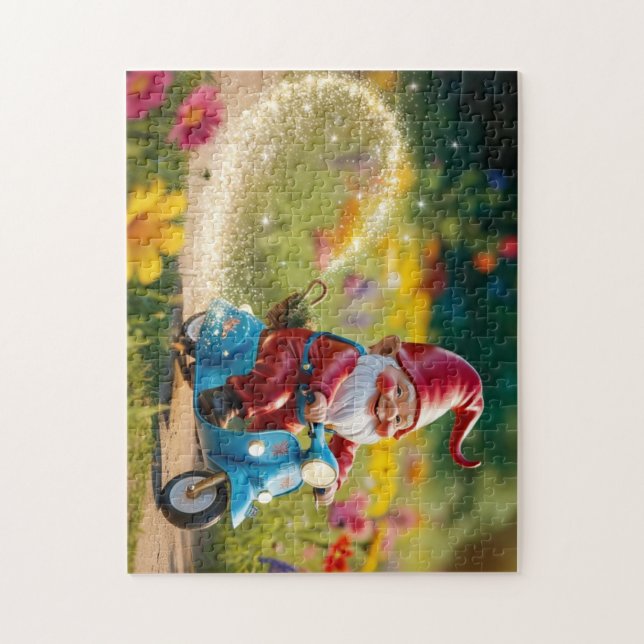 Scoot Scooting Gnome Puzzle (Vertikal)