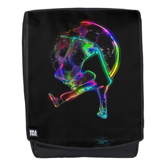 Scoot the Moon - Scooter Champ Rucksack (Vorderseite)