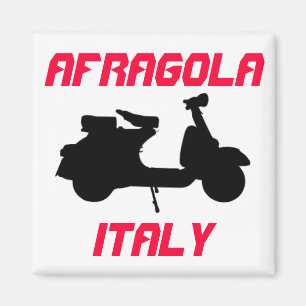 Scooter, Afragola, Italien Magnet