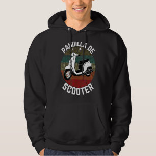 Scooter Bande Retro Vintag Moped Motorrad Getriebe Hoodie