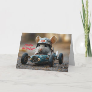 SCOOTER BIRTHDAY CARD DANKESKARTE