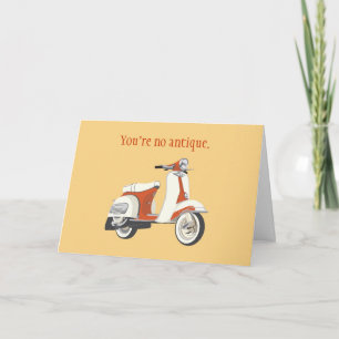 Scooter Birthday Card Karte