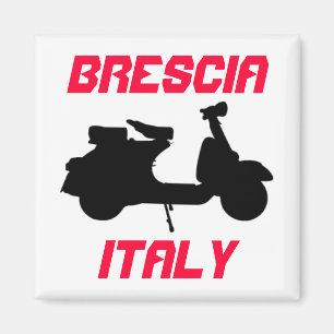 Scooter, Brescia, Italien Magnet