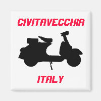 Scooter, Civitavecchia, Italien