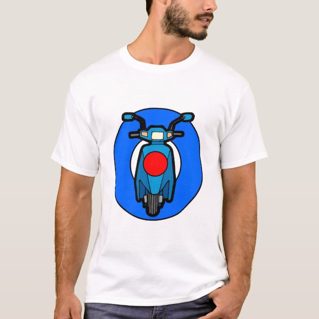 Scooter-Club-Logo T-Shirt (Vorderseite)