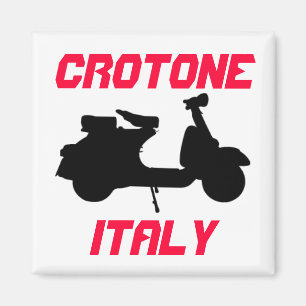 Scooter, Crotone, Italien Magnet