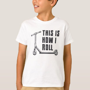 Scooter Driver So Roll ich Stunt Funny Funny T-Shirt