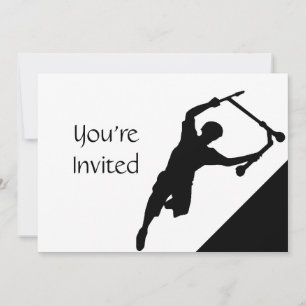 Scooter Fun Park Party Einladung