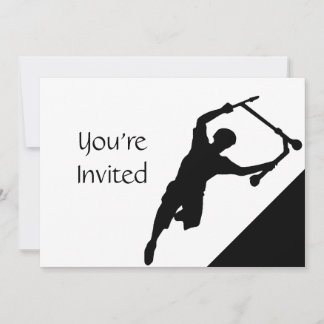 Scooter Fun Park Party Einladung