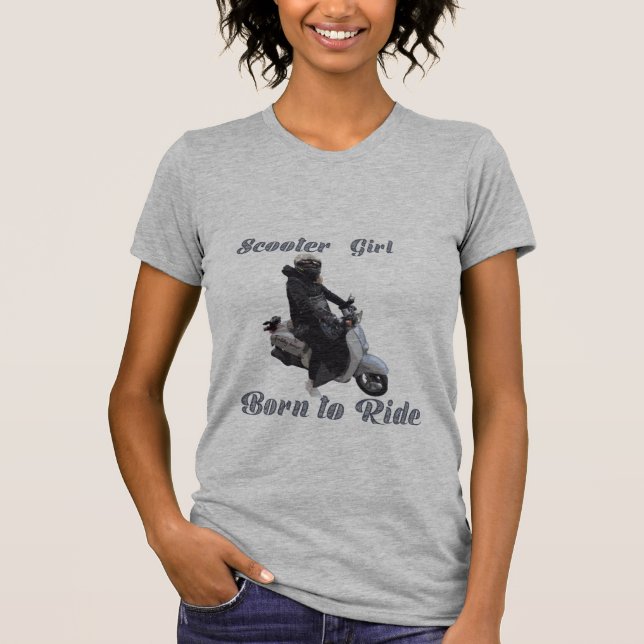 Scooter-Girl-T - Shirt (Vorderseite)