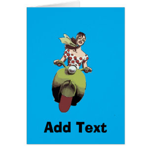 Scooter Girl, Text hinzufügen