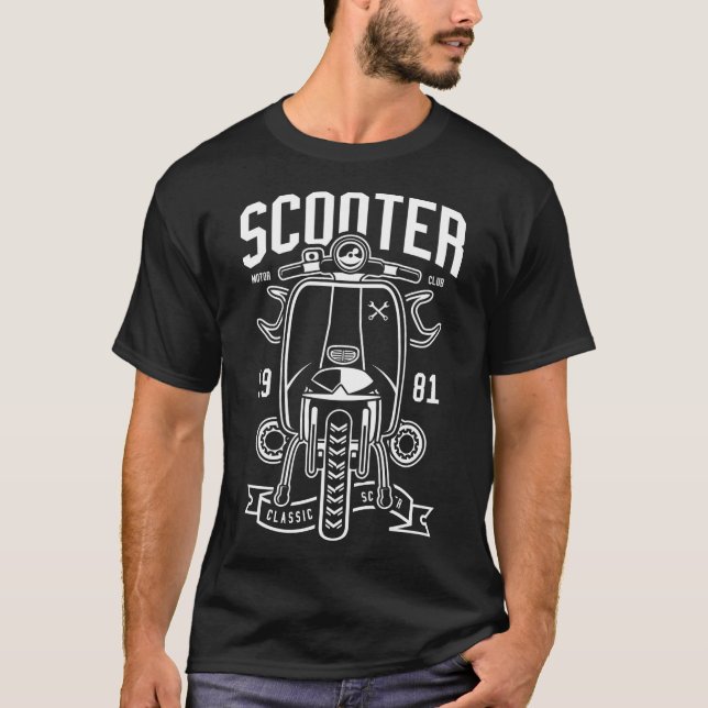 Scooter Klassiker T-Shirt (Vorderseite)