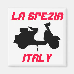 Scooter, La Spezia, Italien Magnet
