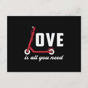 Scooter Liebe ist alles, was Sie brauchen Stunt Vi Postkarte