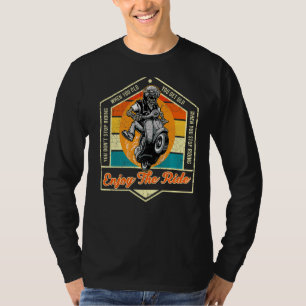 Scooter Moped Rider Vintage Liebe Retro Italien T-Shirt