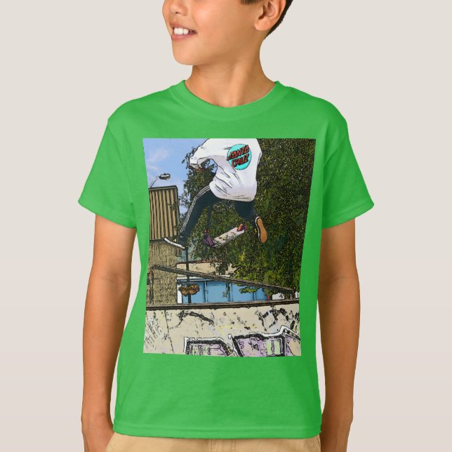 Scooter Moves - Stunt Scooter Boy T-Shirt (Vorderseite)