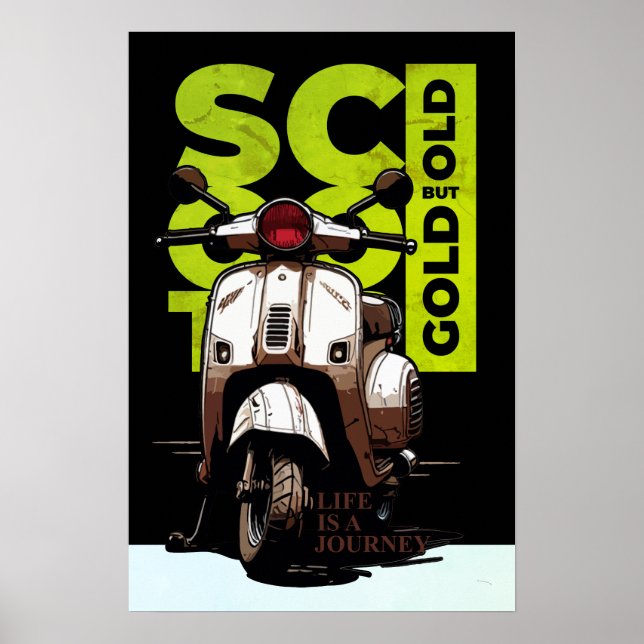 Scooter Poster (Vorne)
