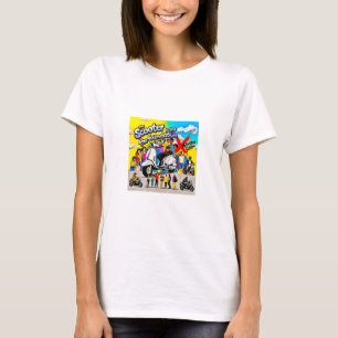 Scooter Revolution: Die Stiftung des Spaß T-Shirt