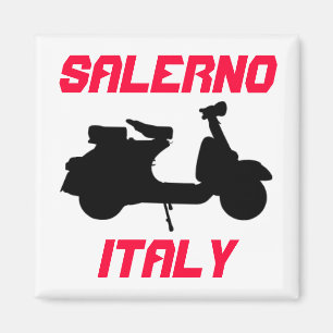 Scooter, Salerno, Italien Magnet