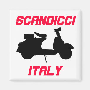 Scooter, Scandicci, Italien Magnet