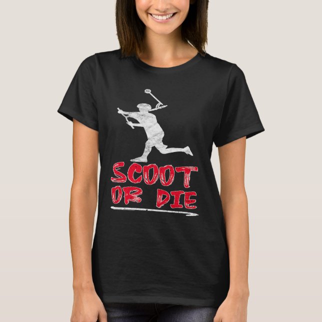 Scooter-Scoot oder Die T-Shirt (Vorderseite)