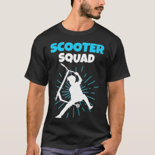 Scooter Squad Scooter afrikanischer beste Freunde T-Shirt