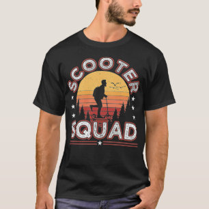 Scooter Squad Stunt Scooter Scootering bester Freu T-Shirt