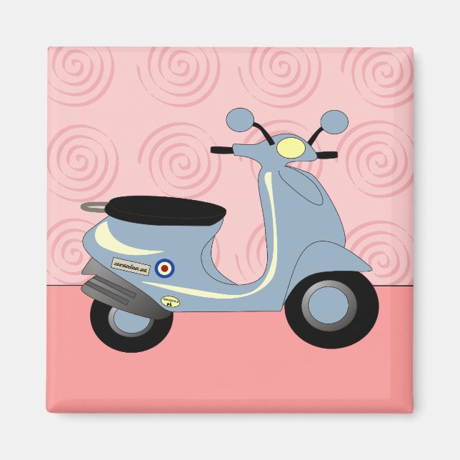 Scooter Trio Pink Magnet (Vorne)