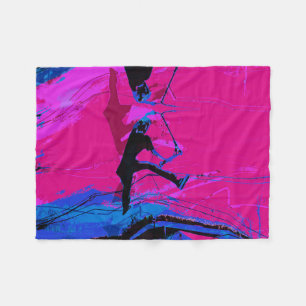 Scooter-Umlaufbahn - Scooter-Fleece-Blanket Fleecedecke
