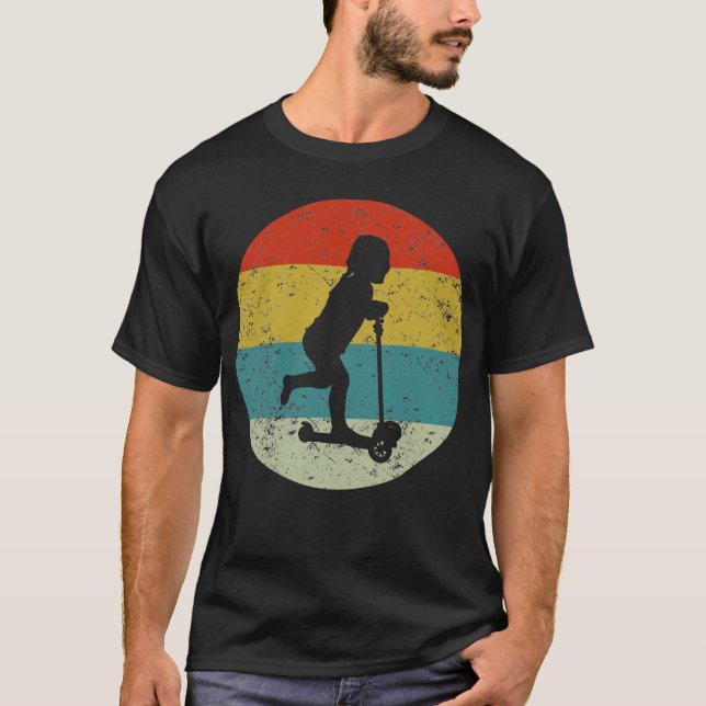 Scooter Vintag T-Shirt (Vorderseite)