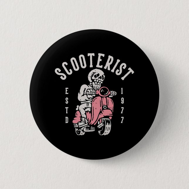 Scooterist, Ihre Tagline hier Button (Vorderseite)